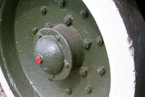 Танк Т-34/85, деталировка колеса