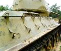 танк Т-34/85, крепление баков