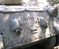 танк Т-34/85, защита выхлопной системы
