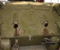 танк Т-34/85, глушители