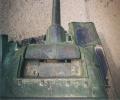 танк Т-34/85, маска пушки, вид сверху