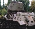 танк Т-34/85, выхлопные трубы
