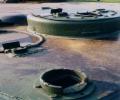 танк Т-34/85, люки башни