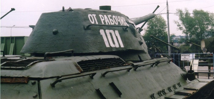 Танк Т-34 решётки системы охлаждения