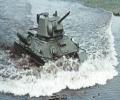 танк Т-34 преодоление водной преграды