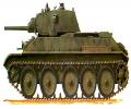 танк Т-34 рисунок вид слева