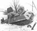 подбитый танк Т-34