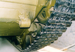Танк Т-35, гусеница