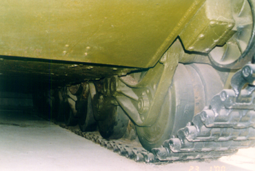 Танк Т-35, днище слева