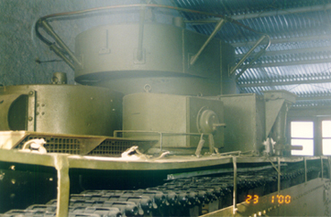 Танк Т-35, башня сзади