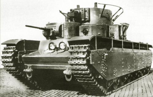 Танк Т-35, командирский танк