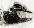 танк Т-35 на марше