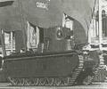 танк Т-35 на параде