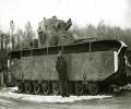 танк Т-35, старая фотография