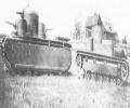 танк Т-35 в колонне