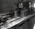 танк Т-35, вид сзади сверху