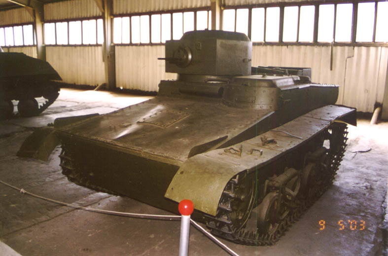 Танк Т-37, в музее