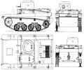 танк Т-37, чертёж танка