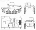 танк Т-37, чертёж танка Т-37А
