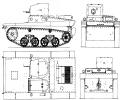 танк Т-37, чертёж