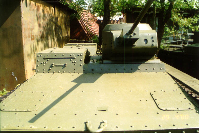 Танк Т-38, вид спереди