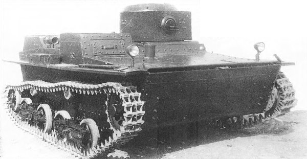 Танк Т-38, на старой фото