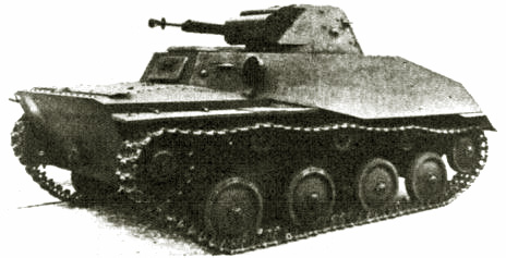 Танк Т-40, историческое фото