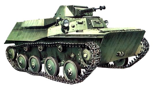Танк Т-40, рисунок
