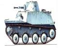танк Т-40, зимний камуфляж