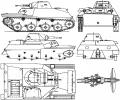 танк Т-40, чертежи, деталировка
