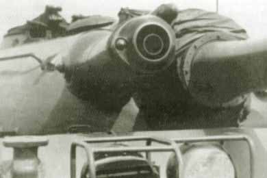 Танк Т-44, с дополнительным оборудованием