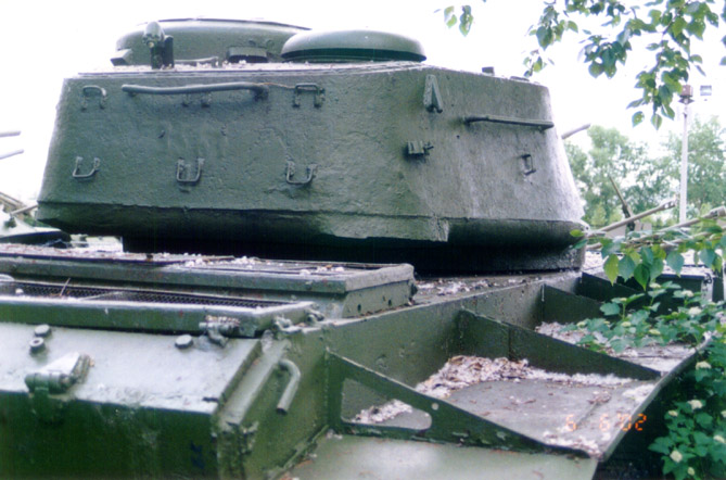 Танк Т-44, башня, вид сзади