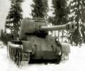 танк Т-44, зимой