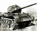 танк Т-44, на старой фотографии