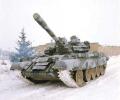 танк Т-44, на манёврах