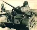 танк Т-44, на привале