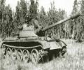 танк Т-44, в лесу
