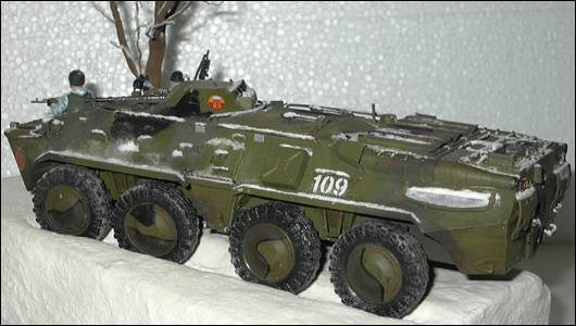 БТР-80, левый борт