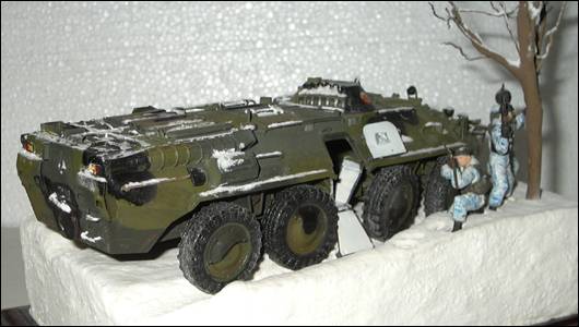 btr-80, вид справа