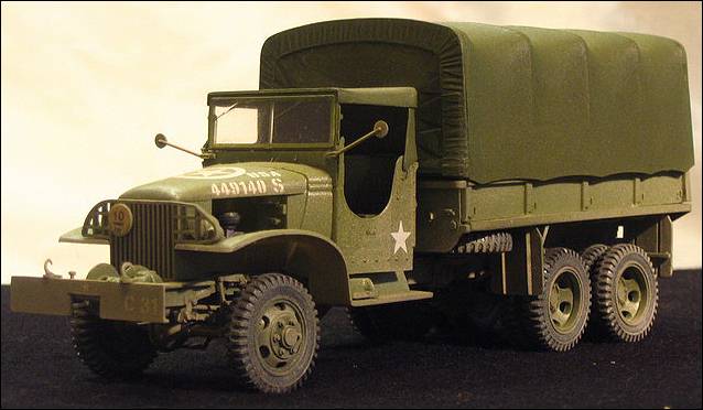 Грузовик GMC CCWK 353 вид спереди