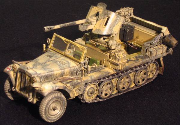 Demag Sd.Kfz.10, вид спереди