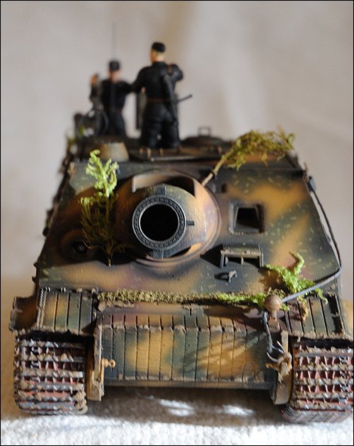 Танк Sturmtiger, вид спереди