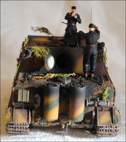 Танк Sturmtiger, вид сзади