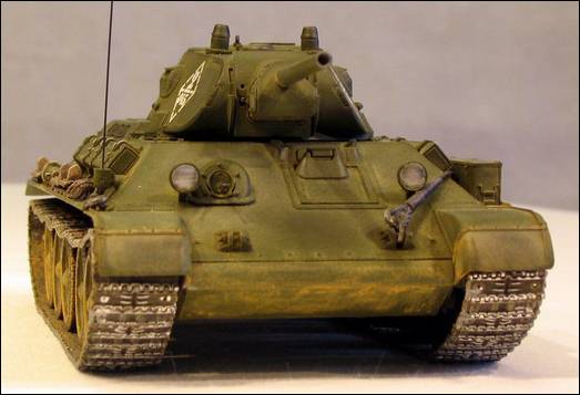 Т-34/76, вид спереди