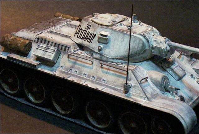 Танк Т-34/76, вид справа