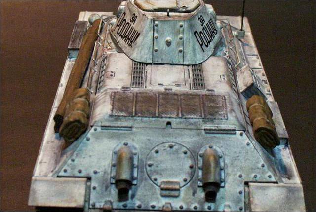 Т-34/76, вид сзади