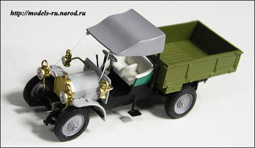 Грузовик ФАИТ-15 с тентом