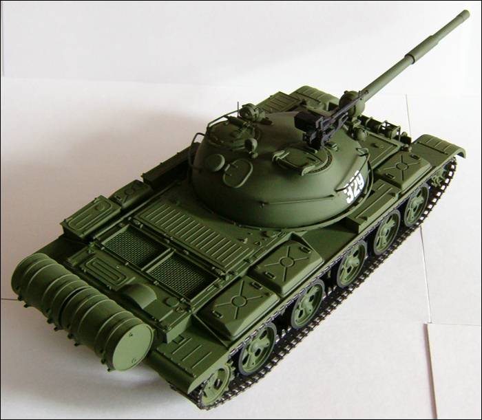 Т-62, башня