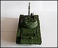 Танк Т-62, вид сзади
